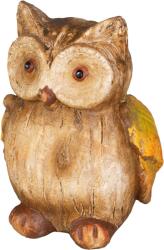 MagicHome Decoratiune bufnita MagicHome Nature din polyresin pentru casa si gradina (8091665)