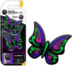 Amio Odorizant auto fluture Blueberry pentru oglinda, bord sau casa (AMA83532)