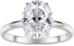 BeSpecial Inel argint cu Zirconia oval (IZT0386_182)