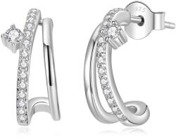 BeSpecial Cercei argint dubli cu Moissanit si Zirconii (EZT0713)