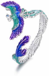 BeSpecial Inel argint reglabil pasarea phoenix cu Zirconia (IZT0403)