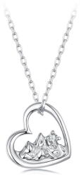 BeSpecial Colier argint Dragoste de Munte cu Zirconia (CZT0147)