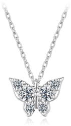BeSpecial Colier argint fluture cu Moissanit (CZT0146)