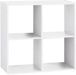 5five Simple Smart Biblioteca 5Five Mix n'Modul alba, 4 compartimente, PAL, 68x32x68 cm (JJ-138908C) Biblioteca