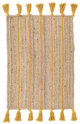 Bizzotto Covor iuta natur portocalie Jalaja 60x90 cm (0608312deco) Covor baie