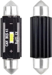 AMiO Set 2 becuri auto LED Amio C5W 41mm Canbus 12-24V alb (AM02444)