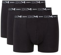 DIM COTTON STRETCH BOXER 3x - Мъжки боксерки 3 бр. - черно DIM | Cheren | МЪЖЕ | 3XL