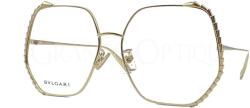 Bvlgari Rame de ochelari Bvlgari Serpenti Placata cu aur BV50002U 028 Rama ochelari