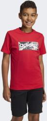 Adidas adidas B CAMO LIN TEE 176 | Unisex | Tricouri | Roșu | JX6868