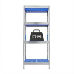 AR Shelving Műanyag polcos állvány 4 szintes 180 cm élelmiszeripari