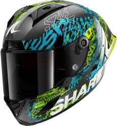 Shark Aeron Gp Fim Speed-vib Carbon / Blue / Green (C.SK.AERONGPFI2 SV.A/V-DBG)