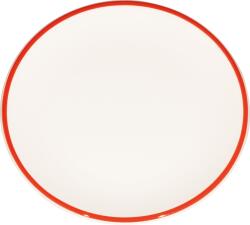Zafferano Farfurie pentru mic dejun Lido Rim 21 cm, roșu (RIM1002)