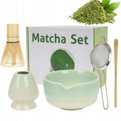 Bedee Elegáns Matcha Színátmenetes Szett Zöld Tartozékokkal Ideális Ajándék