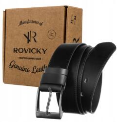 Rovicky klasszikus öv férfi bőr fekete (PRS-02-G-115-0559 BL)