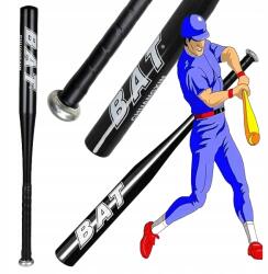  Baseball ütő Alumínium 25" 64cm Erős Edző Fekete (RC-K-1571)