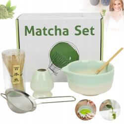 Bedee Modern Matcha Készlet Színátmenetes Tál Bambusz Ajándék Eszközök