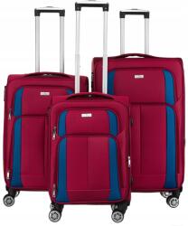 Peterson puha bőrönd szett poliészter Ptn 5209-SET Burg-na 90 l (PTN 5209-SET BURG-NA)