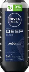 Nivea Men Deep Clean tusfürdő 250 ml (9005800298764-2)