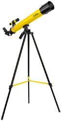 Bresser National Geographic 50/600 AZ teleszkóp tartóval - 74352 (74352)