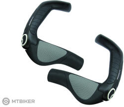 Ergon Manșoane Ergon GP5 cu coarne, negru/gri (S - 92 mm)