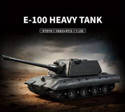  E-100 2. vh tank epitokeszlet, 1800 darabos (mould064)
