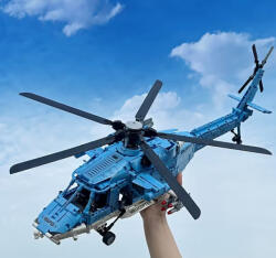  Z-20T Harci Helikopter epitokeszlet, 1100+ darabos (mould042)