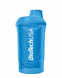 BioTechUSA Keverőpalack Biotech Wave Shaker 600ml kék