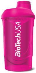 BioTechUSA Keverőpalack Biotech Wave Shaker 600ml magenta