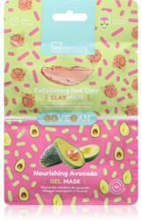 Idc Institute Go Vegan maszk az arcra 2x6 g