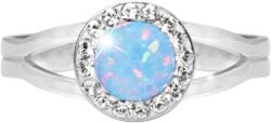 JSB Bijoux Opál Swarovski kristálykövekkel Light Blu 92700040l-bl (Ag925/1000, 2, 08 g)
