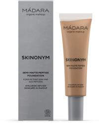 MÁDARA Skinonym Félig matt alapozó, peptidekkel #65 Warm Tan, 30 ml