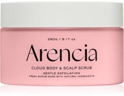 Arencia Fresh Cloud Lavender & Pear gyengéd testpeeling haj és test 260 g