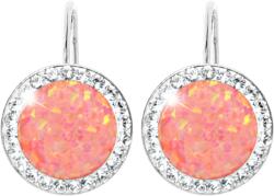 JSB Bijoux Opál Swarovski kristálykövekkel Peach Pastel 92400025pea (Ag925/1000, 2, 1 g)