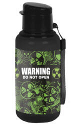 PASO Alert műanyag kulacs - Warning (PP26RD-3030) (PP26RD-3030)