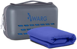 WARG Soft 75x150 cm törölköző sötétkék