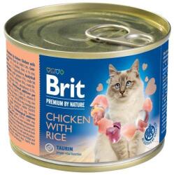  Brit Prémium konzerv csirke rizzsel 200g
