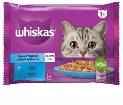 Whiskas tasakos halválogatás zselében @4x85g