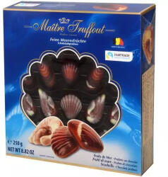 Maitre Truffout praliné kagylóhéjak kéken 250g
