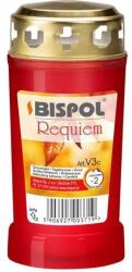 BISPOL Requiem gyertya temetőpiros v3 ai-030 115g
