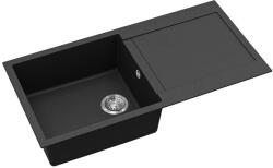 Evido Cubo XL 6S gránit mosogató, 1000 x 500 mm, antracit
