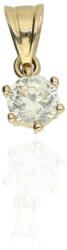 Gold pendants AU86674 - 14 karátos arany solitaire medál (AU86674)
