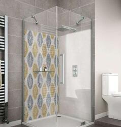 Wallplex fürdőszobai dekorpanel Trópusi levelek 120 cm x 200 cm