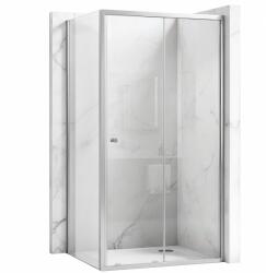  zuhanykabin Rea Primo Slide 140x100 Chrome