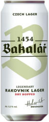 Bakalář Dry Hopped Lager sör 5, 2% 0, 5 L doboz