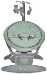 Lorelli Toscana elektromos babahinta 9 kg-ig - Frosty Green Stars (10090102394)