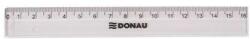  Vonalzó 16cm műanyag Donau áttetsző Irodai kiegészítők Donau 7051001PL-00 (7051001PL-00)
