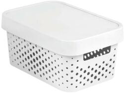 Keter Infinity kosár fedéllel 4, 5 l fehér (3253924760032)