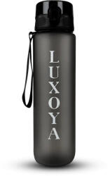 Luxoya Motivációs fitnesz kulacs - fekete - alphavital