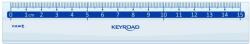 Keyroad Vonalzó 15 cm, keyroad klasszikus (KR971607)