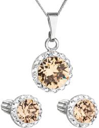 Evolution Group 39352.3 It. colorado topáz Swarovski® kristályokkal (ezüst 925/1000; 3 g)